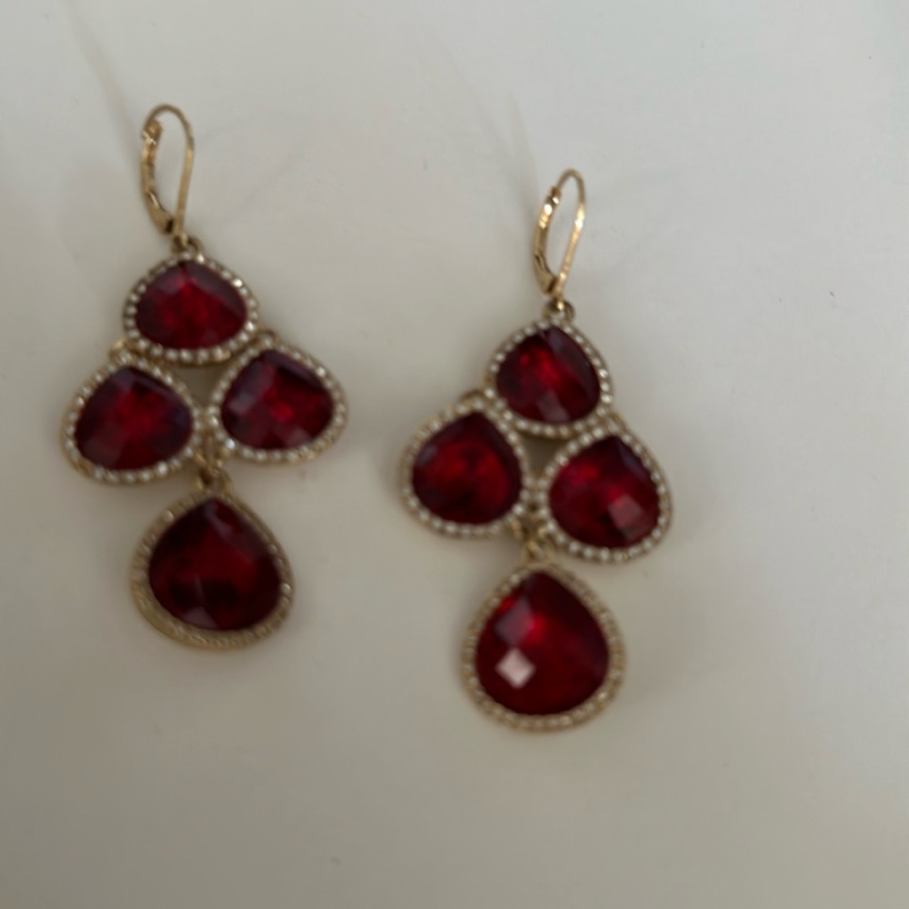 Expensive costume earrings My Christmas earrings